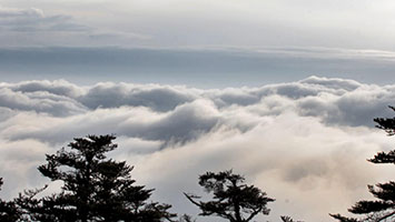 西岭雪山云海